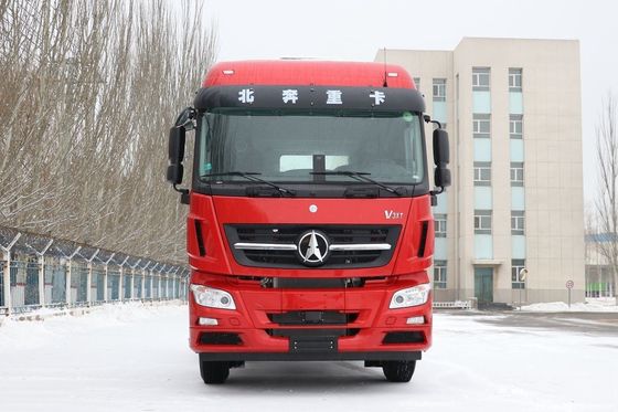 600L réservoir de carburant camionneur de décharge lourd Tracteur à suspension aérienne avec boîte de vitesses manuelle