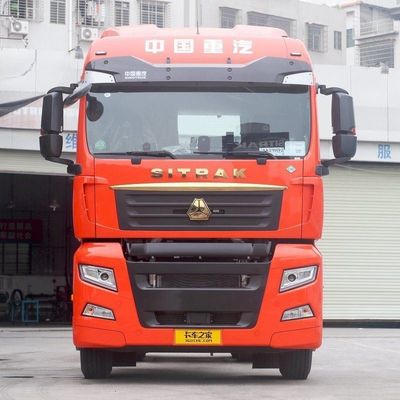 Semi-remorque de remorquage 6X4 camions Shacman lourds avec réservoir de carburant et sièges de 1000L ≤5