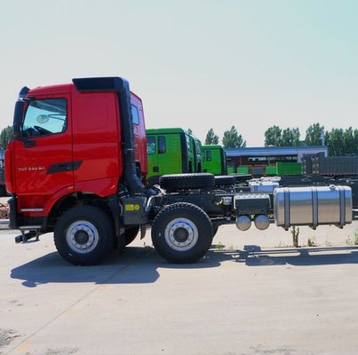 Capacité du moteur Euro6 de 400 chevaux HOWO Pièces de camions intégrées semi-remorque de remorque lourde