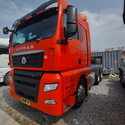Semi-remorque de remorque Sinotruck camion tracteur avec siège en suspension pneumatique et 6 mois