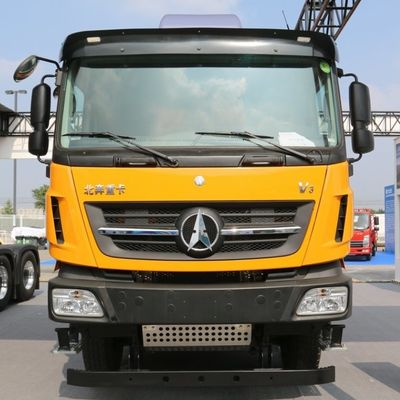 Chassis Sinotruk Beiben V3 Camion lourd 320 chevaux 8X4 5,6 mètres Camion de transport à décharge automatique