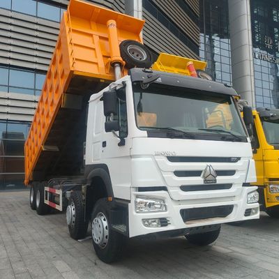Chassis à moteur diesel Sinotruk HOWO 371HP camionneur-déchargeur lourd avec transmission manuelle