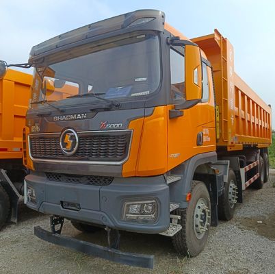 Truck à décharge minière à 12 roues de type Delong 8X4 certifié ISO 470HP pour le transport lourd