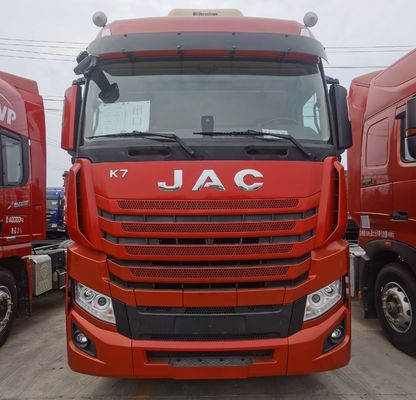 Demande personnalisée de camion commercial JAC 6X4 efficace pour le remorquage de remorques à conteneurs