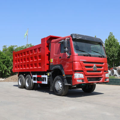 Camion lourd national HOWO 6X4 Camion déchargeur d'occasion avec batterie électrique 2X12V/165ah