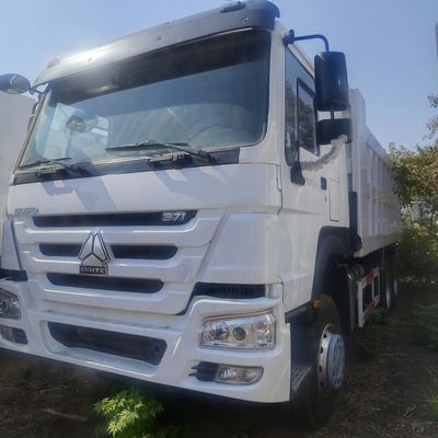 Transmission manuelle 371 chevaux 6x4 camion-déchargeur avec Cnhtc Haowo et moteur diesel