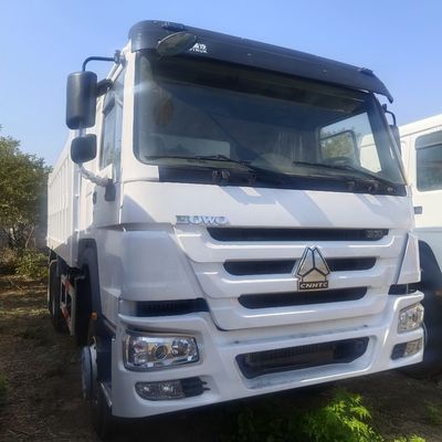 Transmission manuelle 371 chevaux 6x4 camion-déchargeur avec Cnhtc Haowo et moteur diesel