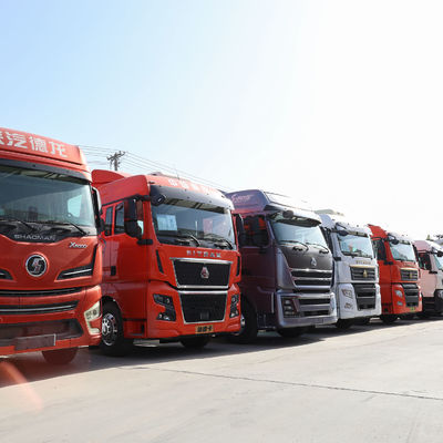 Shacman, camion de chargement d'occasion de 351-450 chevaux, coût d'expédition et délai de livraison