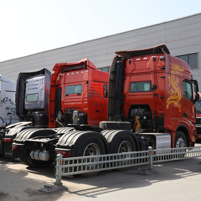 480 chevaux Shacman Heavy Duty HOWO Dump Truck avec direction hydraulique et assistance électrique