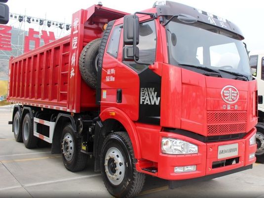 Camion à décharge de remorques FAW d'occasion HOWO 6X4 375 Camion à décharge diesel Coiffeur en acier au carbone