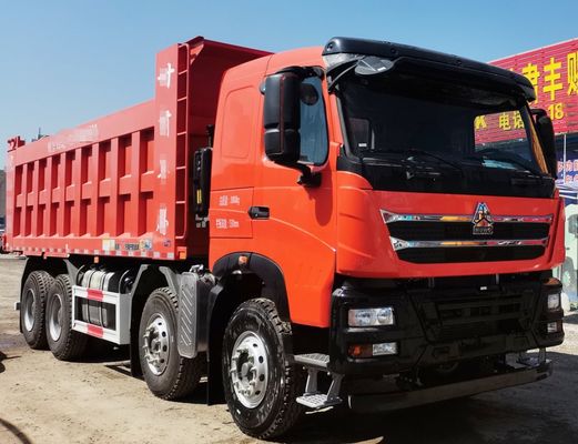 Boîte de chargement en acier au carbone Diesel direction hydraulique Sinotruck HOWO 6X4 camionneur-déchargeur d'occasion