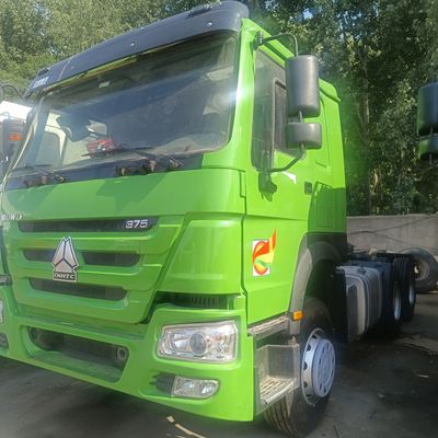Siège du conducteur Suspension aérienne Siège de traction lourd Tracteur 490HP HOWO personnalisé