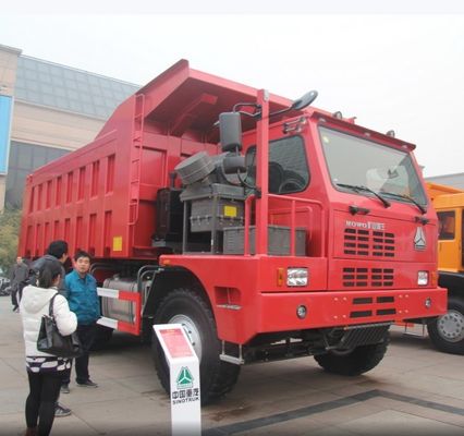 6X4 10 roues Weichai 371HP 430HP N Tx Sitrak Utilisé 70 90 130tonnes HOWO Hydraulique à bascule