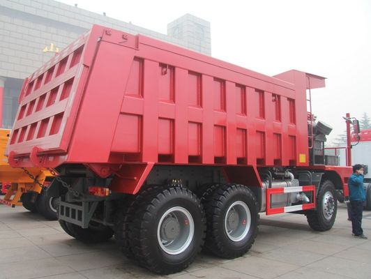 6X4 10 roues Weichai 371HP 430HP N Tx Sitrak Utilisé 70 90 130tonnes HOWO Hydraulique à bascule