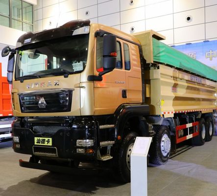 Sinotruck de couleur personnalisée HOWO 6X4 camionneur à ordures avec pneus Euro 3 norme d'émission