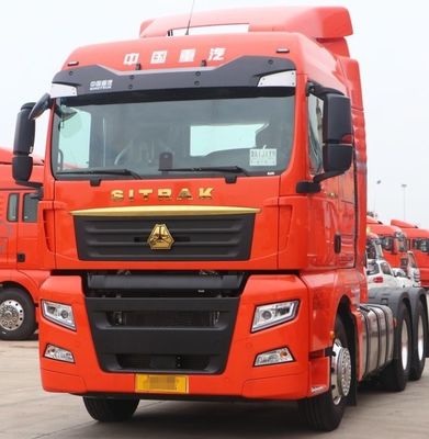 Tracteur à gaz à transmission manuelle au Nigéria Sinotruk Shandeka 6X4 Utilisé Sitrak GNC