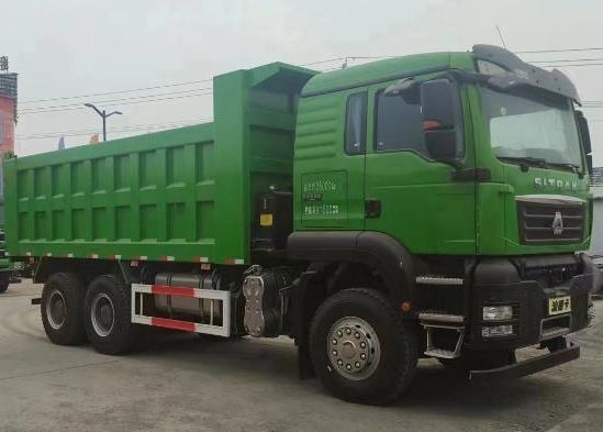 Direction hydraulique avec assistance électrique couleur personnalisée 6X4 Sinotruk Chassis
