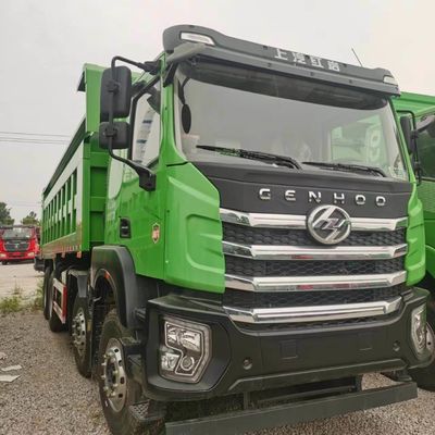 Matériaux de construction urbains Chariot de décharge Hongyan lourd avec climatiseur et cabine