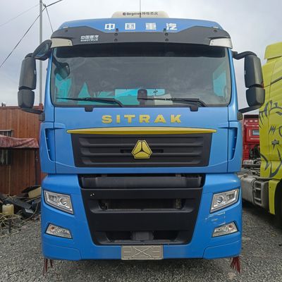 8 × 4 Zz4257n3247e1h 480 ch CNG semi-remorque remorque avec réservoir de carburant de 1000L et ≤5 sièges