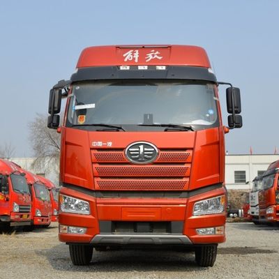 Option de personnalisation Jh6 Poids lourd 420HP camion tracteur avec siège de suspension pneumatique