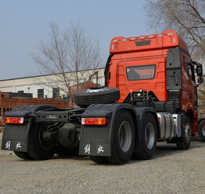 Option de personnalisation Jh6 Poids lourd 420HP camion tracteur avec siège de suspension pneumatique