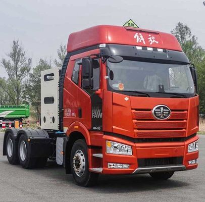 Un tracteur à GNC de 480 chevaux avec suspension pneumatique dans votre budget par FAW HOWO Shacman