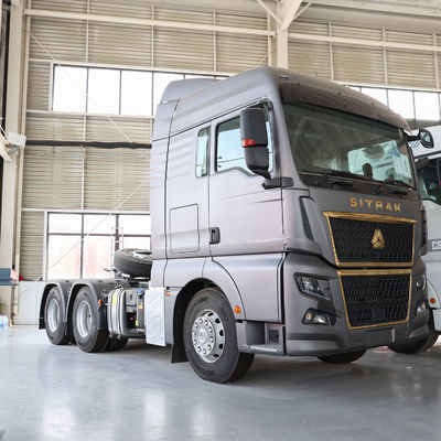 6 mois Service après-vente Tracteur à GNC de 480 chevaux avec siège à suspension pneumatique 1000L réservoir de carburant