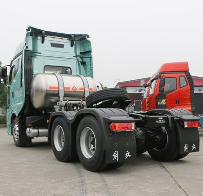 FAW J6V CNG 375/420HP, à couple élevé, à tête de tracteur à plusieurs vitesses avant