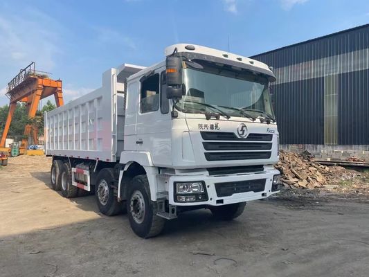 Shacman F3000 8X4 375HP Camion à ordures d'occasion avec une capacité de moteur de 4-6L