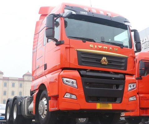Tracteur à GNC 6x4 puissant avec suspension pneumatique et transmission manuelle