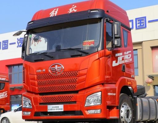 Tracteur à GNC 6x4 puissant avec suspension pneumatique et transmission manuelle