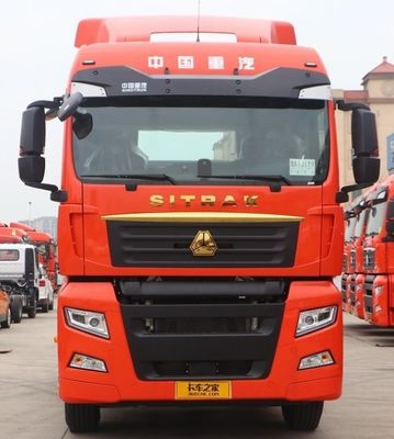 Tracteur à GNC 6x4 puissant avec suspension pneumatique et transmission manuelle