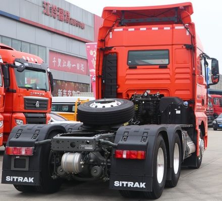 Tracteur à GNC 6x4 puissant avec suspension pneumatique et transmission manuelle