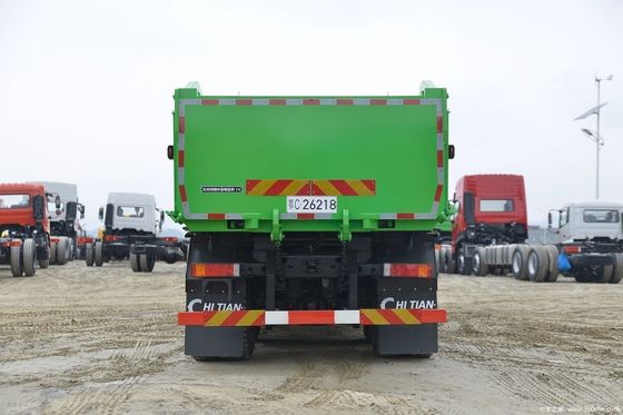 Chassis de camion à ordures Sinotruk de 21 à 30 tonnes de couleur personnalisée avec service après-vente de 6 mois