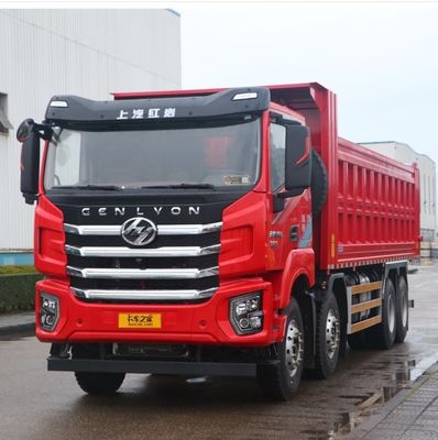 Personnalisation de pneus Saic Hongyan Jiehu H6 6X4 Camion tracteur pour la construction lourde
