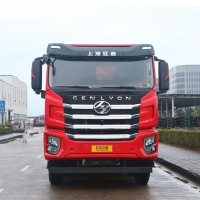 Personnalisation de pneus Saic Hongyan Jiehu H6 6X4 Camion tracteur pour la construction lourde