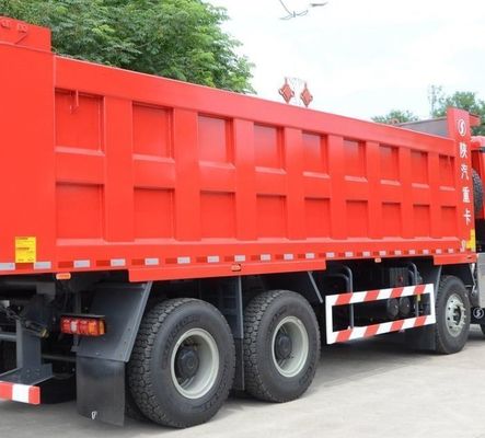 Chariot de décharge robuste et lourd Delongx3000 avec siège en suspension pneumatique et roue motrice 6×4