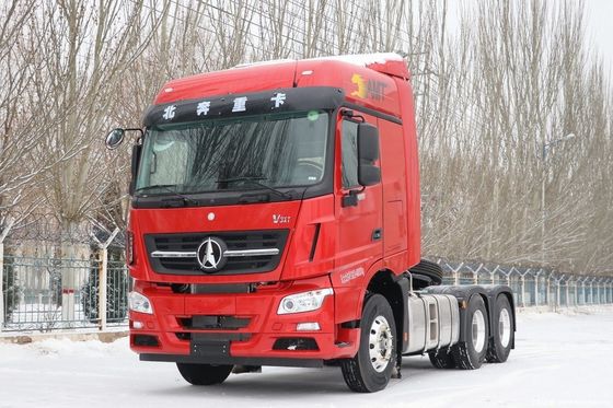 600L réservoir de carburant camionneur de décharge lourd Tracteur à suspension aérienne avec boîte de vitesses manuelle
