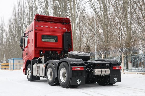 600L réservoir de carburant camionneur de décharge lourd Tracteur à suspension aérienne avec boîte de vitesses manuelle