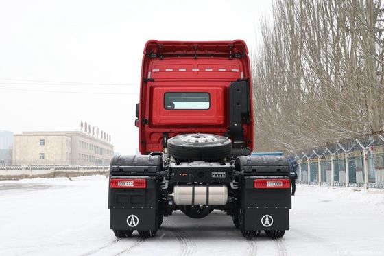 600L réservoir de carburant camionneur de décharge lourd Tracteur à suspension aérienne avec boîte de vitesses manuelle