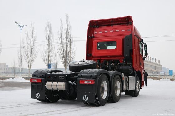 600L réservoir de carburant camionneur de décharge lourd Tracteur à suspension aérienne avec boîte de vitesses manuelle