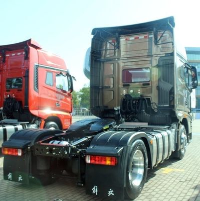 États-Unis Sino Sinotruk HOWO 6X4 Tracteurs lourds Camions avec boîte de chargement en acier au carbone