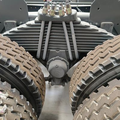 HOWO Camion à décharge avec 9,6 grandes boîtes de chargement et système électrique Sta 11.985x2.55x395