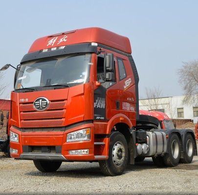 Type de tracteur automatique rouge FAW Liberation Jh6p 6X4 pour les applications lourdes