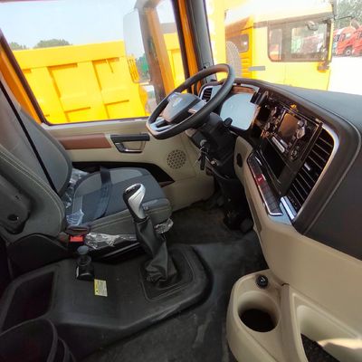 Shaanxi Shacman X5000 8X4 30 tonnes camion de décharge pour l'Afrique Couleur jaune 8×4 roue motrice