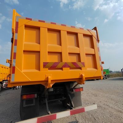 Shaanxi Shacman X5000 8X4 30 tonnes camion de décharge pour l'Afrique Couleur jaune 8×4 roue motrice