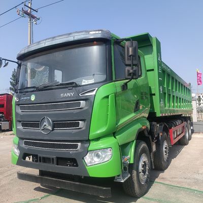 Pneumatique 480 ch camion de décharge lourd 8X4 Utilisé 8,2m pour les remboursements de retour Politique de remboursement 30 jours