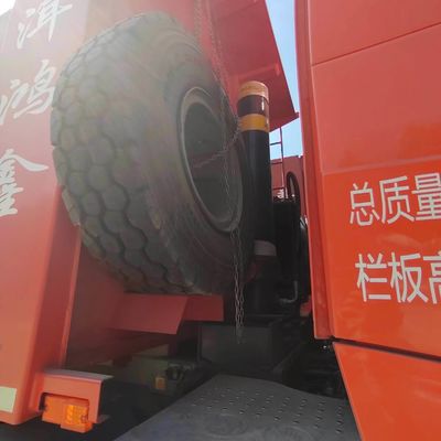 371 chevaux 20 cbm Euro3 Weichai camion diesel à bascule camion minier avec direction hydraulique