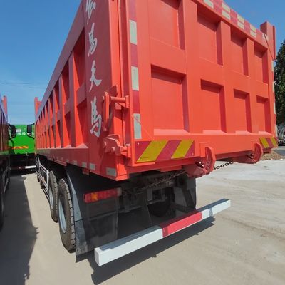 371 chevaux 20 cbm Euro3 Weichai camion diesel à bascule camion minier avec direction hydraulique
