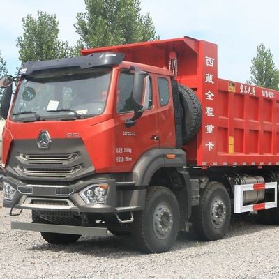 Camion à haute puissance 8x4 avec châssis Sinotruk et direction hydraulique